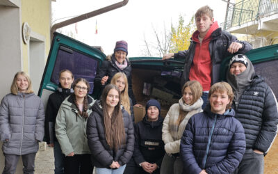 Weihnachtliche Verteilerreise des P-Seminars in Rumänien